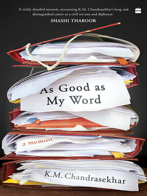 cover image of As Good as My Word